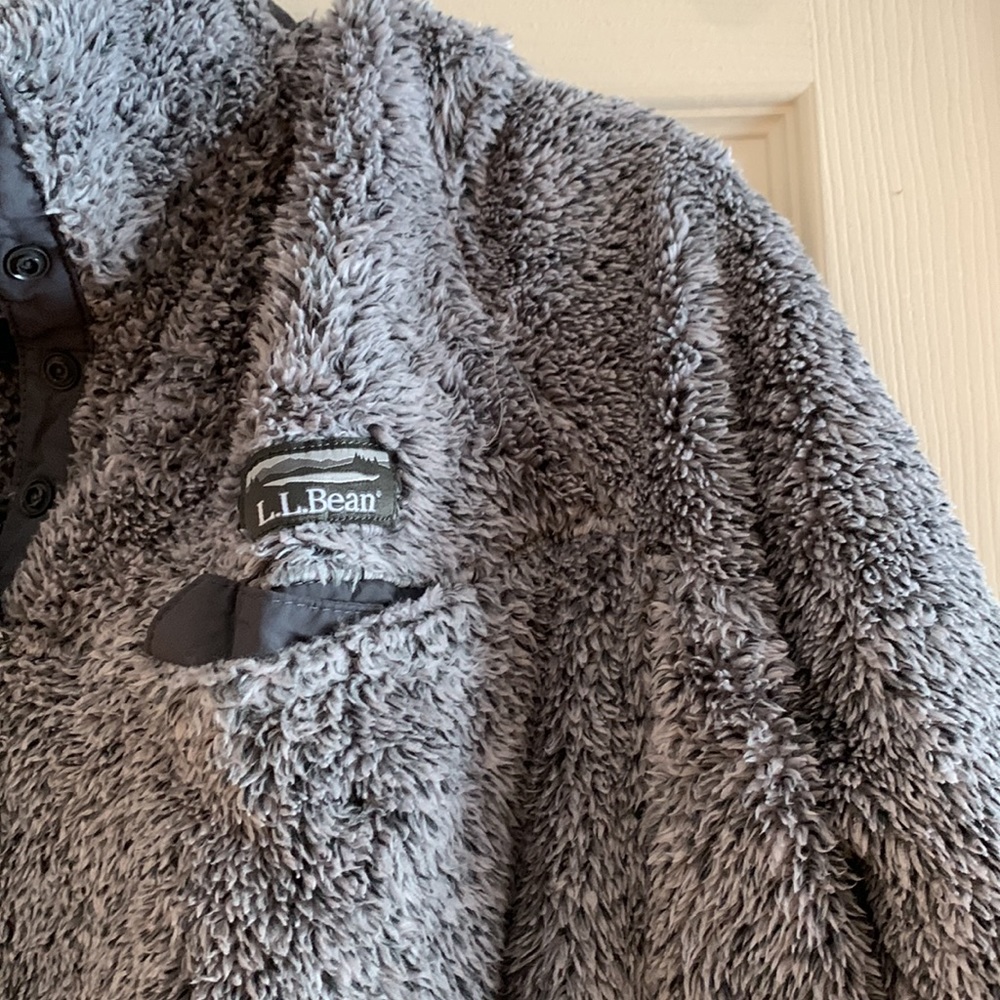 Llbean Quarter Button Pullover - image 3